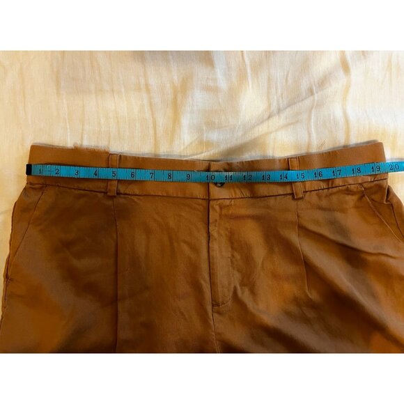 Torrid Linen Blend Shorts - Light Brown 20 - Picture 5 of 10
